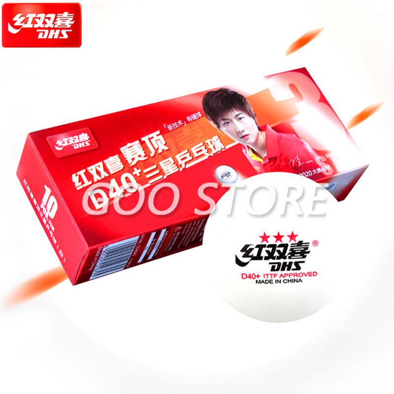 Table Tennis Video Game - DHS 3 نجوم D40 + كرات