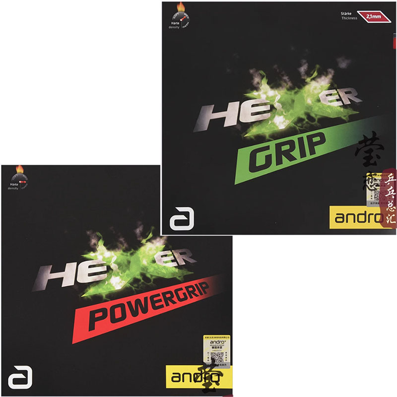 Table Tennis Rubber - مطاط تنس الطاولة Andro HEXER GRIP