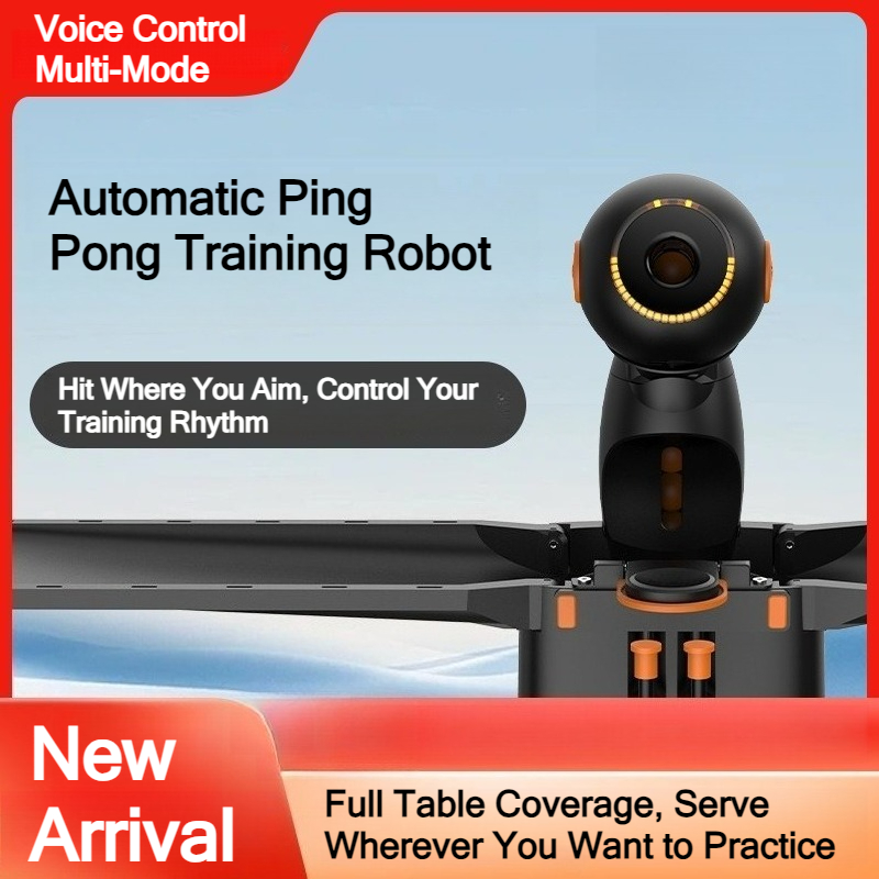 Robot Ball Machine - روبوت ذكي لتدريب تنس الطاولة مع