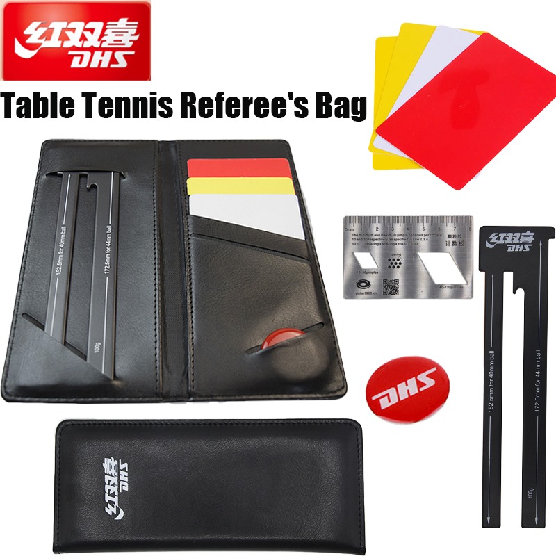 Table Tennis Yellow Card - DHS تنس الطاولة المنافسة الحكم حقيبة