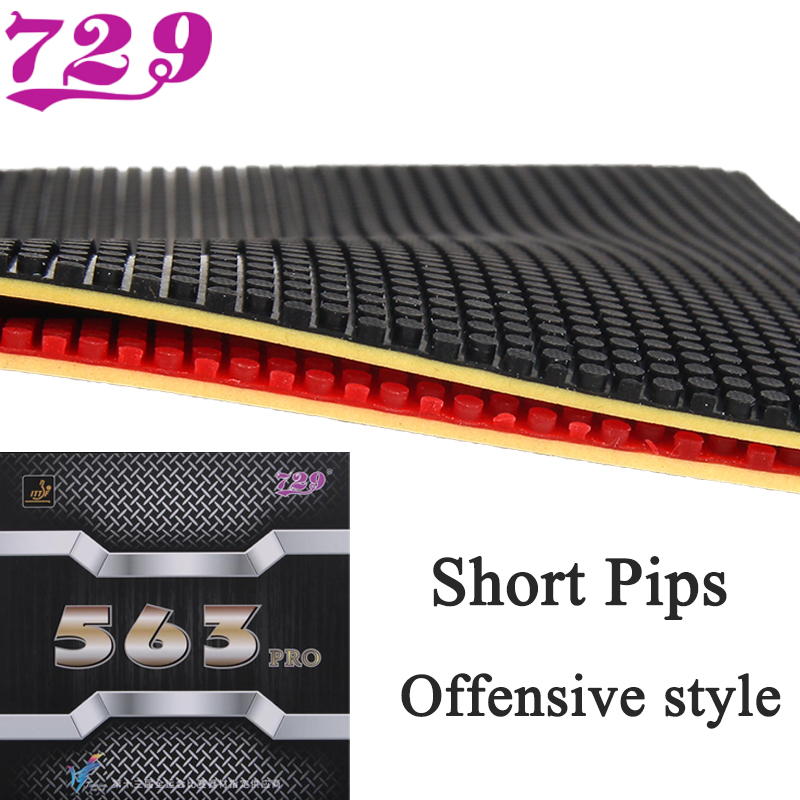 Table Tennis Rubber - 729 Friendship 563PRO نقاط صفائح مطاطية
