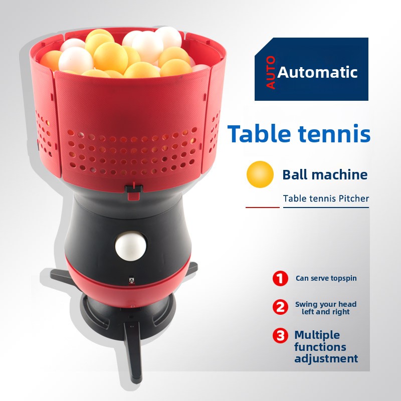 جهاز إطلاق كرات تنس الطاولة ال - مراجعة Table Tennis Gun وسعره