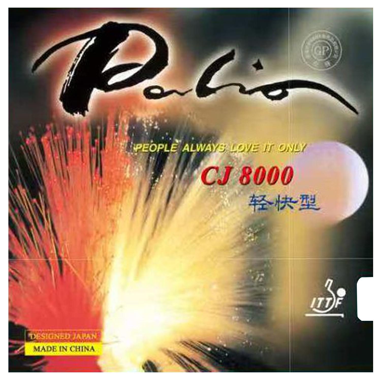 مطاط تنس الطاولة Palio CJ8000  - مراجعة Table Tennis Forehand Rubber وسعره