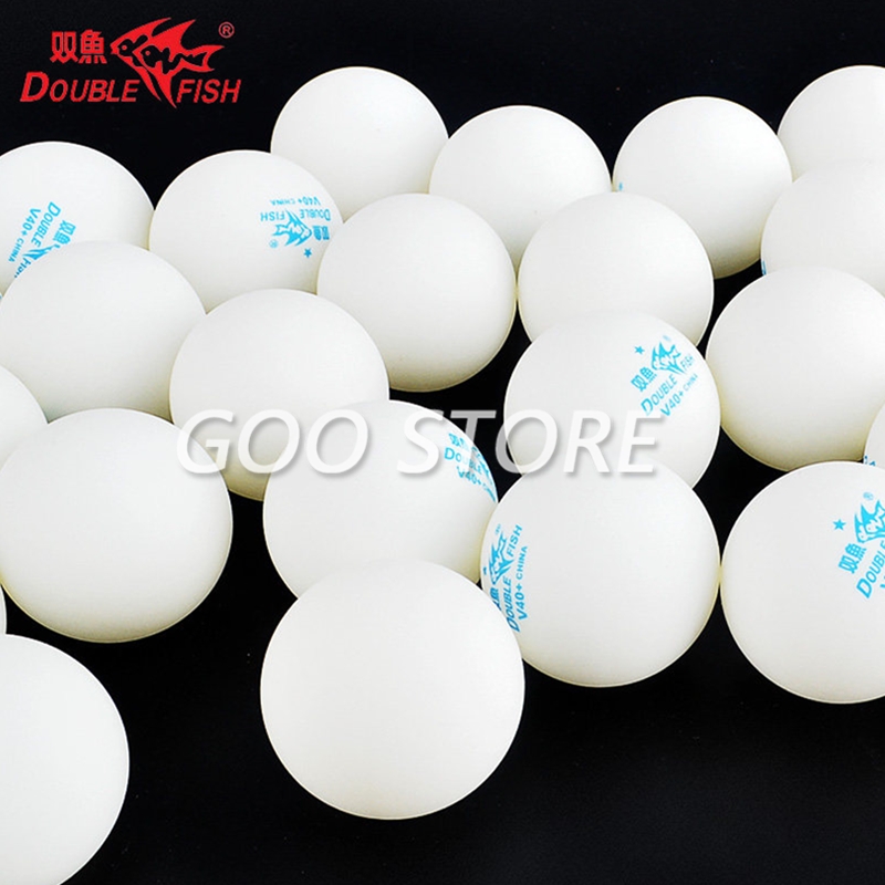 100 كرة من نوع Double Fish V40 - مراجعة Table Tennis Video Game وسعره