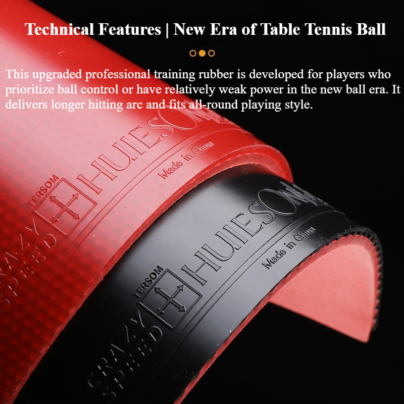 مطاط تنس الطاولة هوييسون كريزي - مراجعة Table Tennis Rubber وسعره