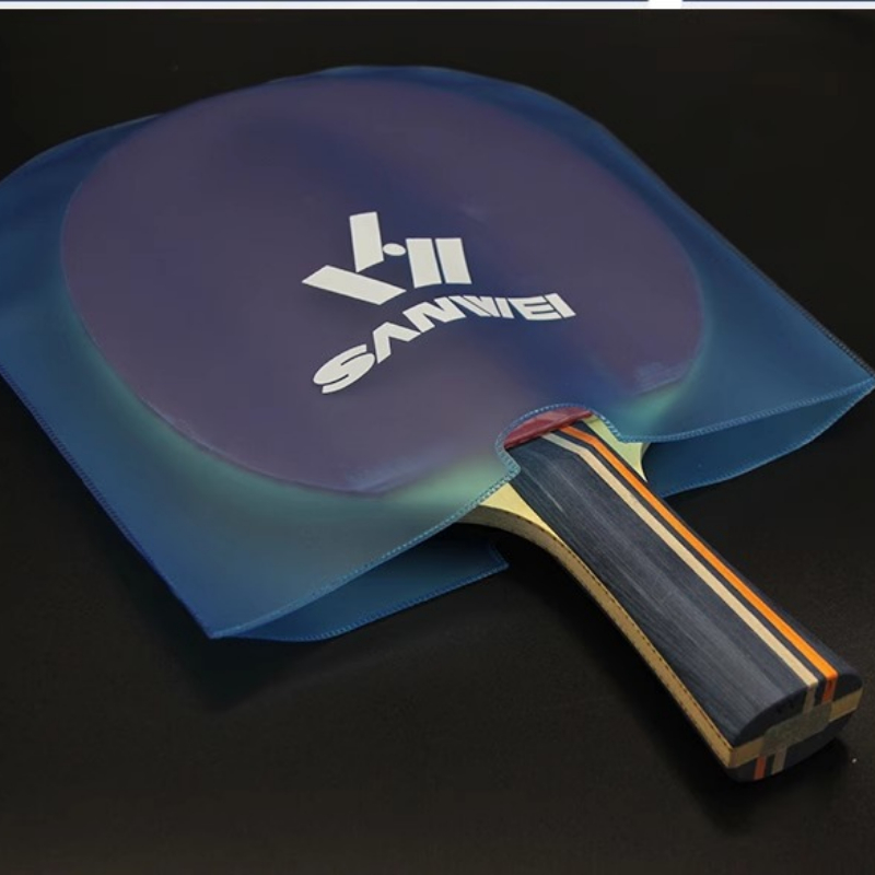 SANWEI على الوجهين مضرب تنس ال - مراجعة Table Tennis Gun وسعره