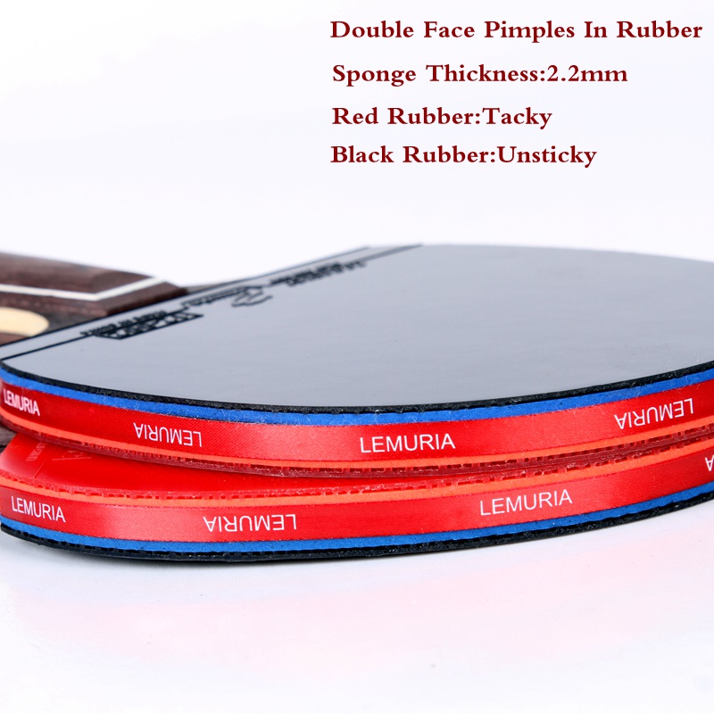 مضرب تنس الطاولة من ليموريا إي - مراجعة Table Tennis Forehand Rubber وسعره