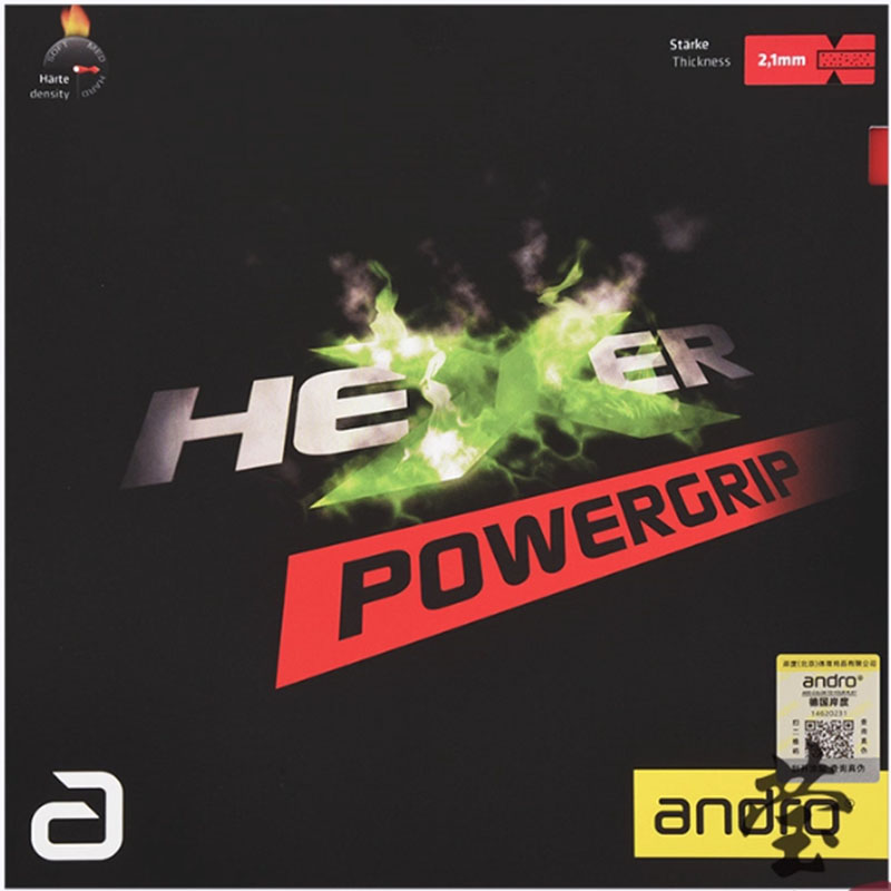 مطاط تنس الطاولة Andro HEXER G - مراجعة Table Tennis Rubber وسعره