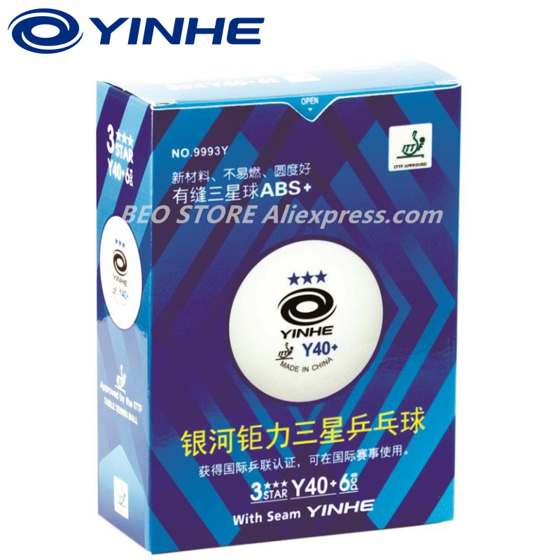 60 كرات YINHE 3 نجوم Y40 + H40 - مراجعة Table Tennis Video Game وسعره