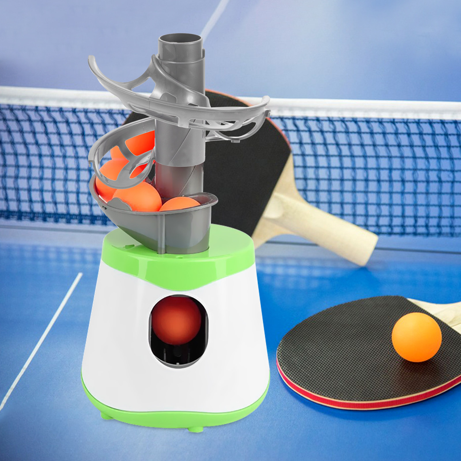 آلة تنس الطاولة لإطلاق الكرات، - مراجعة Robot Ball Machine وسعره