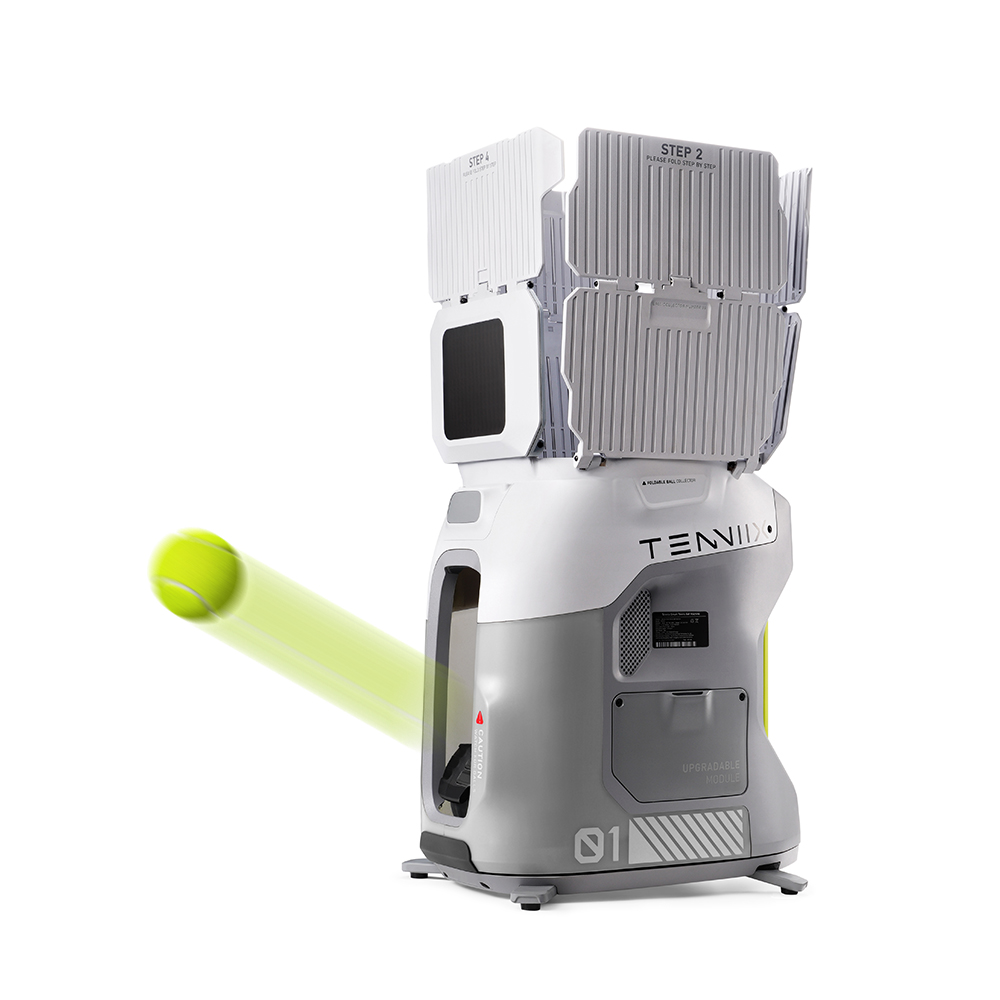 آلة كرة التنس المحمولة من Tenn - مراجعة Robot Ball Machine وسعره