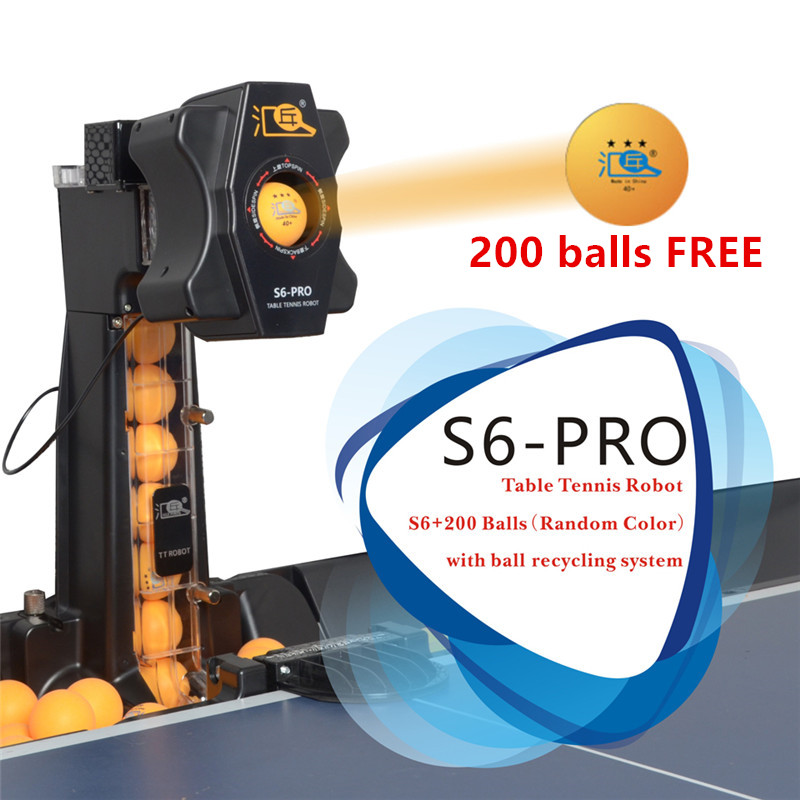 HUIPANG S6-PRO تنس طاولة روبوت - مراجعة Table Tennis Gun وسعره
