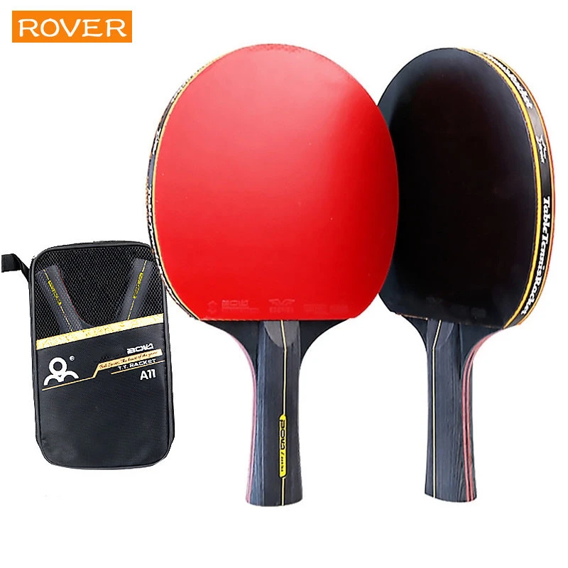 5/6 ستار مضرب تنس الطاولة 2 قط - مراجعة Table Tennis Forehand Rubber وسعره