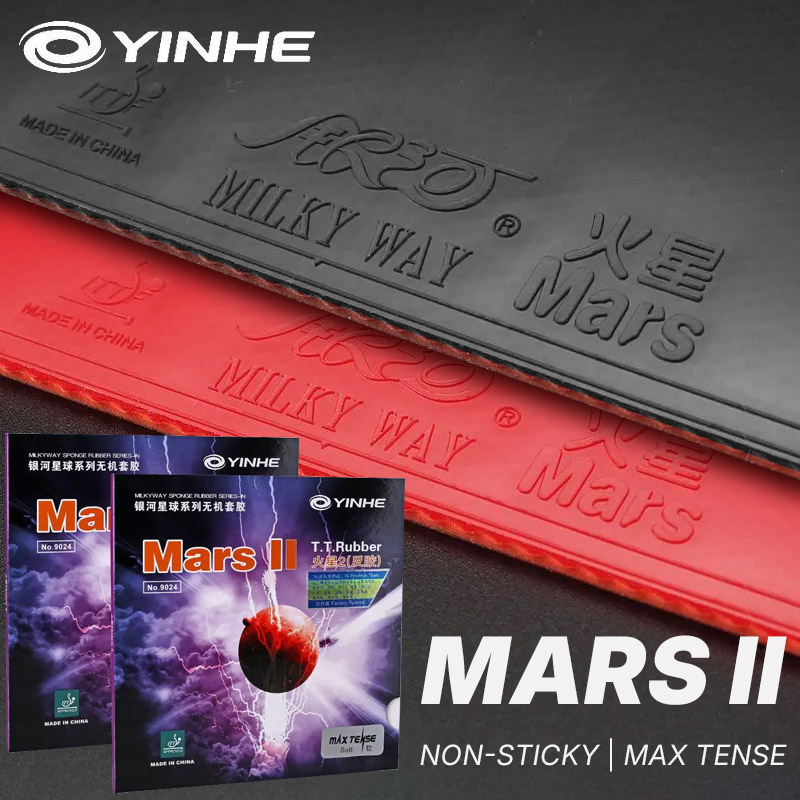 YINHE MARS 2 مطاط تنس الطاولة  - مراجعة Table Tennis Yasaka وسعره