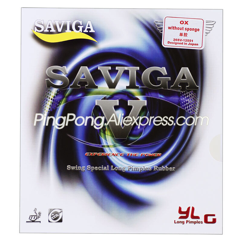 الملونة DAWEI SAVIGA V Pips-طو - مراجعة Table Tennis Forehand Rubber وسعره