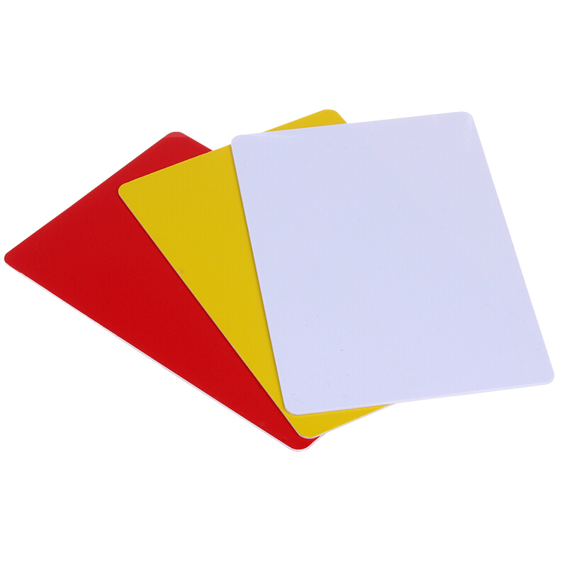 مجموعة بطاقات الحكم القياسية D - مراجعة Table Tennis Yellow Card وسعره