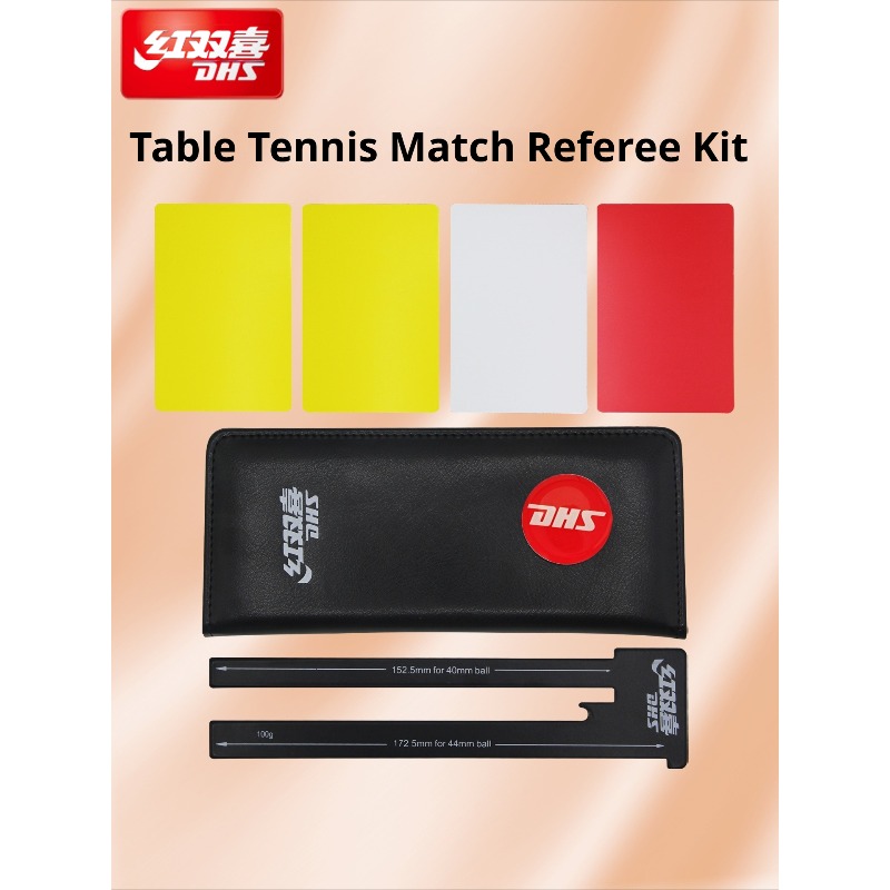 DHS تنس الطاولة المنافسة الحكم - مراجعة Table Tennis Yellow Card وسعره