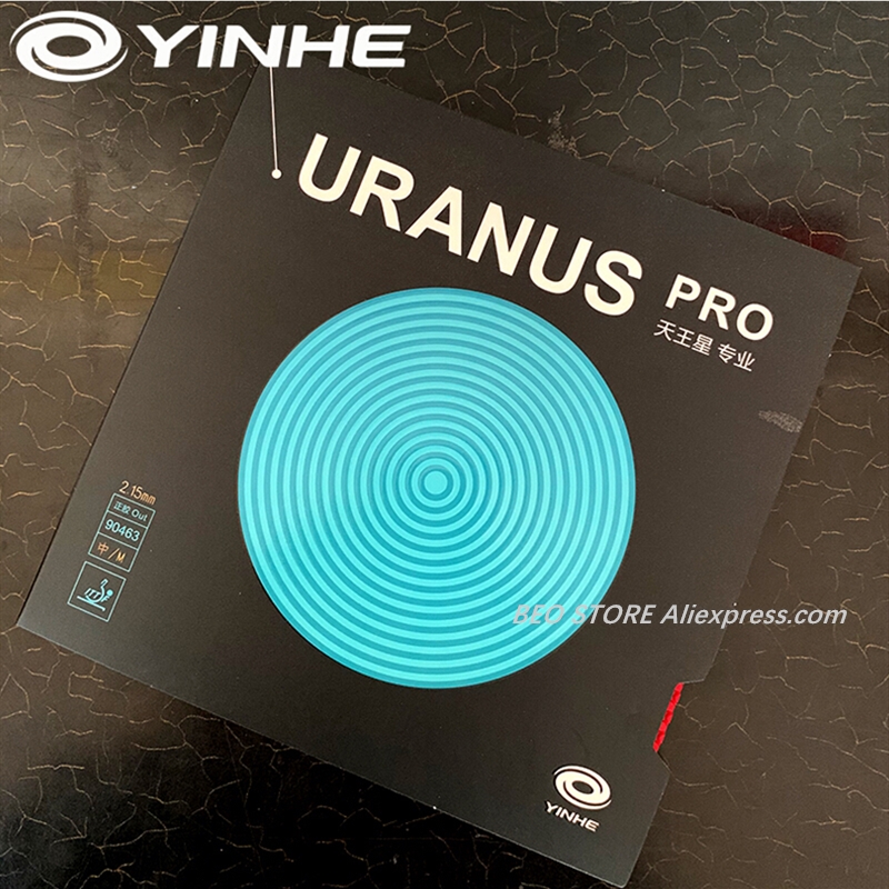 YINHE Uranus Pro-مجموعة من الإ - مراجعة Table Tennis Forehand Rubber وسعره