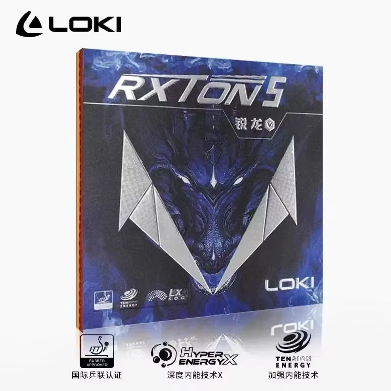 LOKI RXTON 5 مطاط تنس الطاولة  - مراجعة Table Tennis Yasaka وسعره