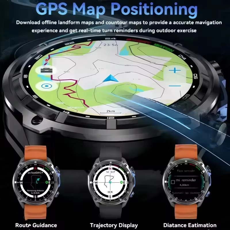 ساعة ذكية جديدة مع خرائط GPS ب - مراجعة Table Tennis World وسعره